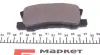 Комплект гальмівних колодок PARTS KAVO KBP-5515 (фото 4)