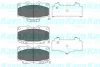 Колодки гальмівні (передні) Toyota Land Cruiser 90-02 PARTS KAVO KBP-9004 (фото 1)