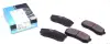 Колодки гальмівні (задні) Toyota Land Cruiser 2.4/4.5 84- (Sumitomo) PARTS KAVO KBP-9007 (фото 1)