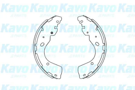 Колодки гальмівні (задні) Nissan NP300 Navara 05- (барабанні) (294x56.5) PARTS KAVO KBS-7402