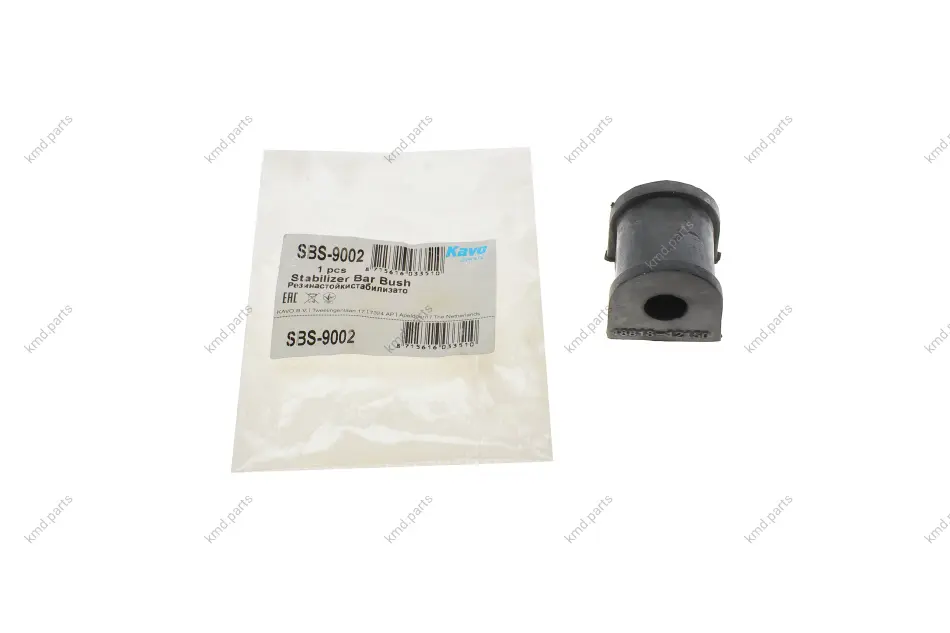 Втулка стабілізатора (заднього) Toyota Corolla 87-04 (d=14mm) PARTS KAVO SBS-9002 (фото 1)
