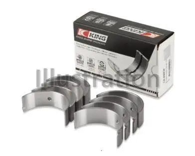 Вкладиші шатунні комплект MITSUBISHI 4G52/4D56 ="" King CR4466AM05