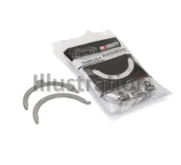 Півкільця упорні HYUNDAI/KIA/MITSUBISHI \'\'2.0 G4KD/4B11 \'\'08>> ="" King TW1050AM