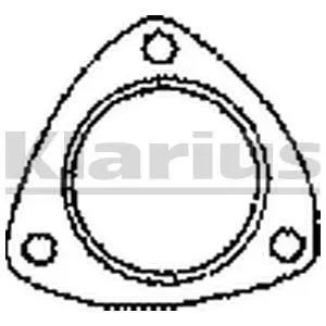 Акция Прокладка вихлопної системи приймальної труби FIAT Doblo 00-09; ALFA ROMEO 145 96-01; LANCIA Lybra 99-05 KLARIUS 410362