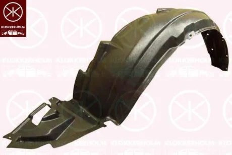 Підкрилок ниша колеса, пластик KLOKKERHOLM 8161386