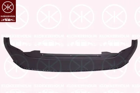 Спойлер передній чорний KLOKKERHOLM 9535225