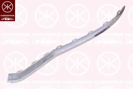 Решітка бамперу хромована KLOKKERHOLM 9566917
