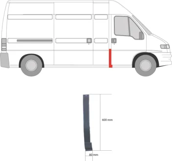 Ремчастина металева KLOKKERHOLM FP 2092 562