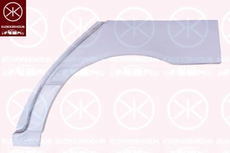 Ремчастина металева KLOKKERHOLM FP 3515 583