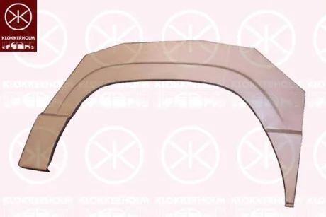 Ремчастина металева KLOKKERHOLM FP 3554 592