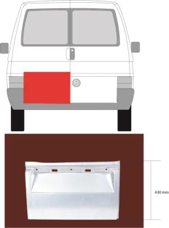 Ремчастина металева KLOKKERHOLM FP 9558 151