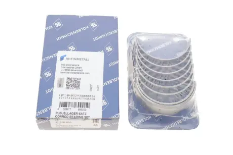 Вкладиші шатунні VAG 1.4 1.5 TFSI e-tron TSI Kolbenschmidt KOLBENSCHMIDT 37058600