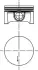 Поршень KOLBENSCHMIDT 40388600 (фото 1)