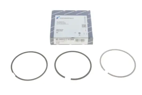 Кільця поршневі, комплект на 1 циліндр AUDI/SEAT/SKODA/VW 2,0-2,8 ="" KOLBENSCHMIDT 800001210000