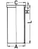 Гільза поршнева VW Caddy II/T4 1.9/2.4D (d=79.51mm) KOLBENSCHMIDT 89434190 (фото 1)