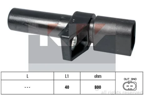 Датчик р/вала, к/вала (аналог EPS 1.953.578/Facet 9.0578) KW 453 578