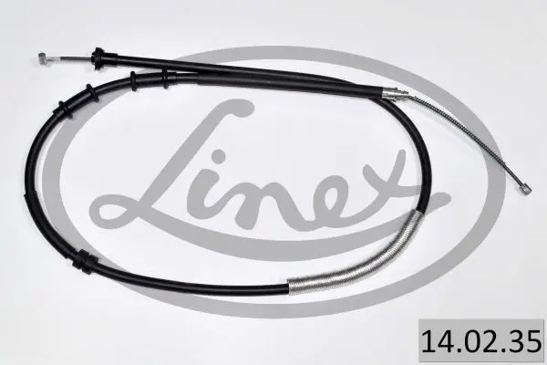 Трос ручника (R) Fiat Grande Punto 1.2 05- (1659/1392mm) LINEX 14.02.35 (фото 1)