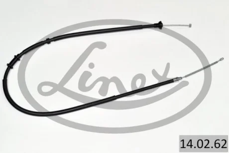Трос ручника Fiat Panda 12- (L) (1427/1157mm) LINEX 14.02.62