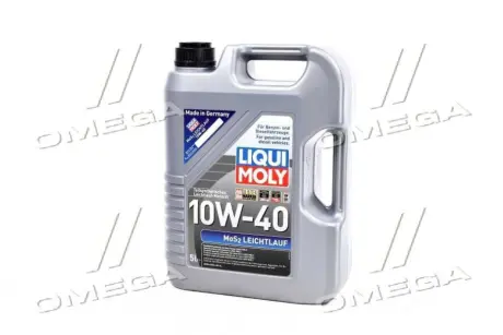Олива моторна Liqui Moly MoS2 Leichtlauf 10W-40 (Каністра 5л) LIQUI MOLY 1931/2184