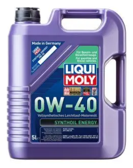 Моторна олива SYNTHOIL ENERGY 0W-40 5 л LIQUI MOLY 9515
