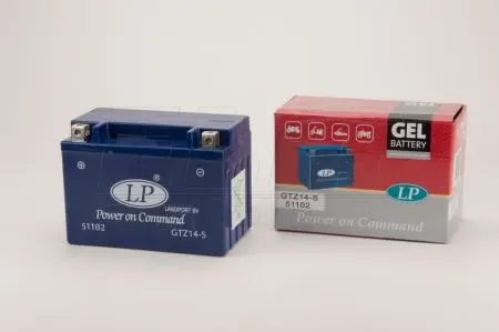 12V,12Ah,д. 150, ш. 87, в.110, вага 3,95 кг, залитий LP BATTERY GTZ14-S