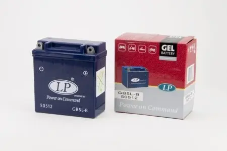 12V,5Ah,д. 121, ш. 61, в.131, вага 2 кг, залитий LP BATTERY MG GB5L-B