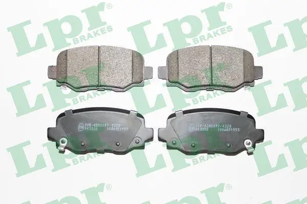 Колодки гальмівні дискові задні Jeep Cherokee (13-) LPR 05P1955 (фото 1)