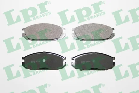 Колодки гальмівні дискові (комплект 4 шт) LPR 05P376