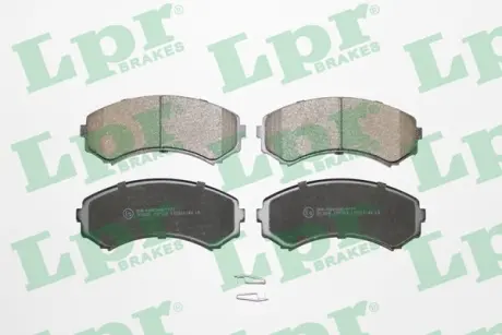 Комплект гальмівних колодок з 4 шт. дисків LPR 05P569