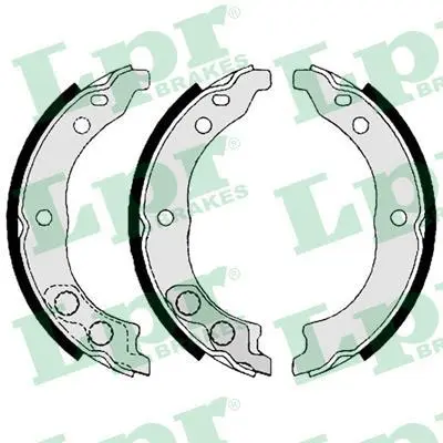 Гальмівна колодка CITROEN JUMPER I, JUMPER II FIAT DUCATO PEUGEOT BOXER 1.9D-2.8D 02.94- LPR 08900 (фото 1)