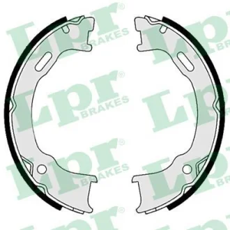 Гальмівна колодка FORD USA CROWN VICTORIA JEEP CHEROKEE, GRAND CHEROKEE I, GRAND CHEROKEE II, WRANGLER II LINCOLN TOWN CAR III SAAB 9-7X 2.4-5.3 09.91-12.12 LPR 09560