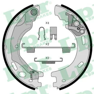 Гальмівна колодка LAND ROVER DISCOVERY III, DISCOVERY IV, RANGE ROVER SPORT I, RANGE ROVER SPORT II 2.7D-5.0 07.04-03.22 LPR 09570