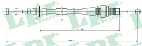 Трос акселератора LPR C0005A