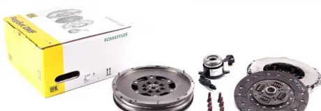 Демпфер + комплект зчеплення VW Crafter 2.5TDI 06-11, 120kw, BJM LuK 600 0202 00