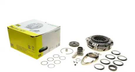 Комплект зчеплення VW Caddy III/IV 1.6 TDI, 10-, 75kw, CAYD, DSG7-0AM/0CW (DQ200) LuK 602 0007 00