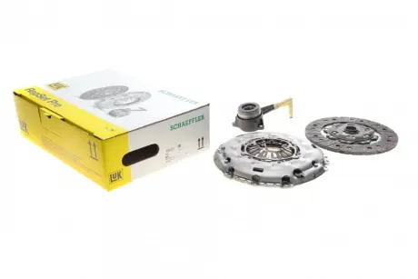 Комплект зчеплення VW T6 2.0TDI/4motion, 15-, 110kw, CXFA, CXHA, DNAA LuK 624 4011 33