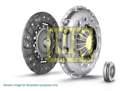 Комплект зчеплення MB Sprinter (901-904)/Vario 2.9D/TDI, OM602, (d=250mm) LuK 625 3021 00