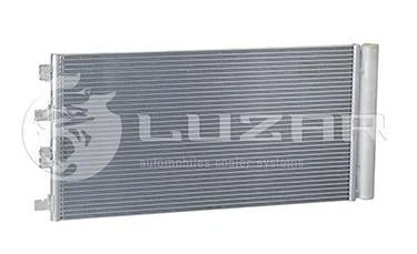 Радіатор кондиціонера Duster 1.5dci (10-) МКПП (LRAC 0950) Luzar LUZAR LRAC0950