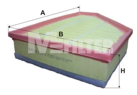 Фільтр повітряний BMW 3 05- M-FILTER K 7020