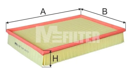 Фільтр повітряний Sprinter/Crafter 06- M-FILTER K 747