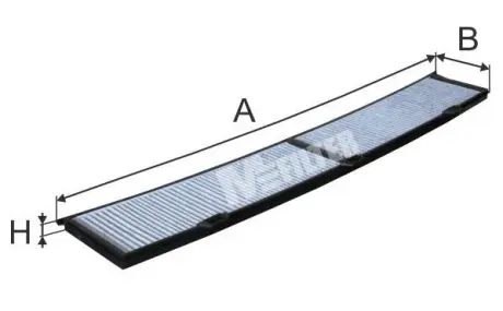 Фільтр салону M-FILTER K9033C