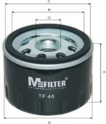 Фільтр оливний M-FILTER TF46
