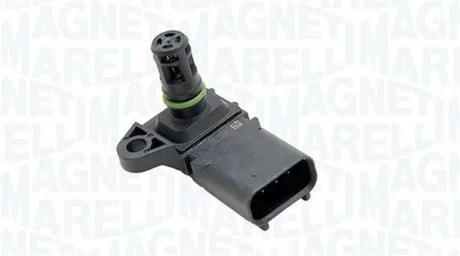 Датчик тиску у впускному колекторі (4 pin) VOLVO C30, S40 II, V50 FORD C-MAX, C-MAX II, FIESTA IV, FIESTA V, FIESTA VI, FOCUS C-MAX, FOCUS II, FOCUS III, FUSION, KA, STREET KA 1.2-4.2 09.96-02.20 MAGNETI MARELLI 215810003300