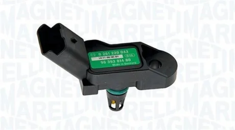 Датчик тиску у впускному колекторі (4 pin) CITROEN BERLINGO, BERLINGO MULTISPACE, BERLINGO/MINIVAN, C2, C3 I, C3 II, C3 PLURIEL, C4, C4 GRAND PICASSO I, C4 I, C4 PICASSO I, C5 II 1.1-2.2 04.93- MAGNETI MARELLI 215810009700