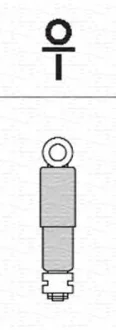 Амортизатор задн Лів/Прав OPEL ASTRA F, ASTRA F CLASSIC, ASTRA F/KOMBI, KADETT D, KADETT E 1.2-2.0 08.79-01.05 MAGNETI MARELLI 351886070000