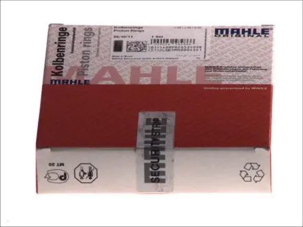 Комплект кілець на поршень MAHLE MAHLE / KNECHT 00394N0