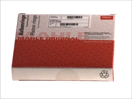 Кільця поршневі Opel Astra F/G 1.6i 91-00 (79.50mm/+0.5) (1.2-1.5-3) MAHLE MAHLE / KNECHT 011 08 N1