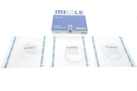 Комплект кілець поршневих з 3 шт. MAHLE ORIGINAL MAHLE / KNECHT 014 22 N1