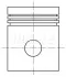 Поршень 0156100 MAHLE ORIGINAL