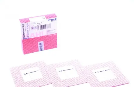 Комплект кілець поршневих з 3 шт. MAHLE ORIGINAL MAHLE / KNECHT 021 01 V0